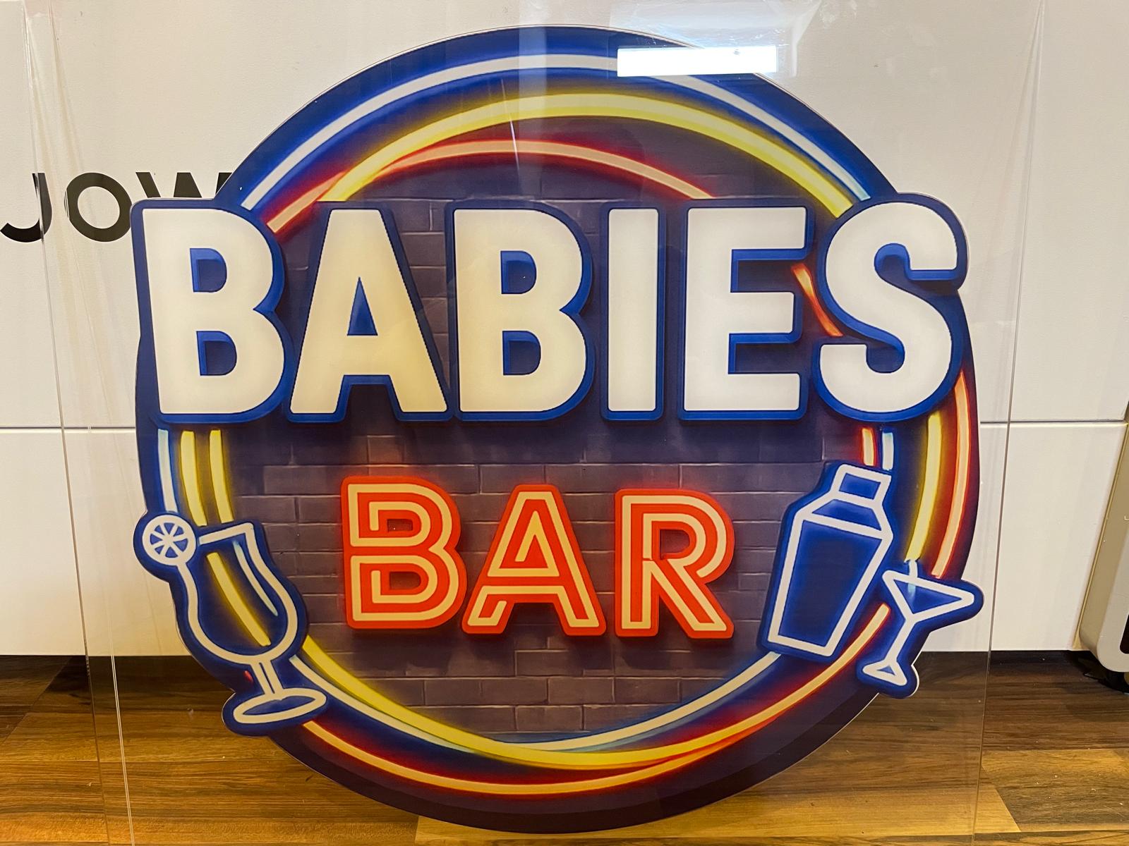 Reklamna tabla Babies Bar